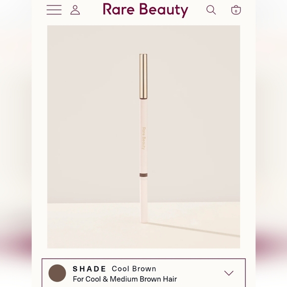 Rare Beauty Other - RARE BEAUTY Brow Harmony Pencil & Gel Enhancer for Defined Brows: COOL BROWN NIB